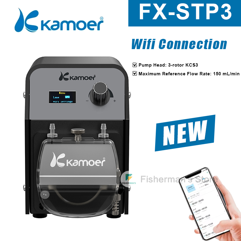 Calcium Reactor Media - Kamoer FX-STP3 WIFI PerIstaltic Continuous Doseerpumpe