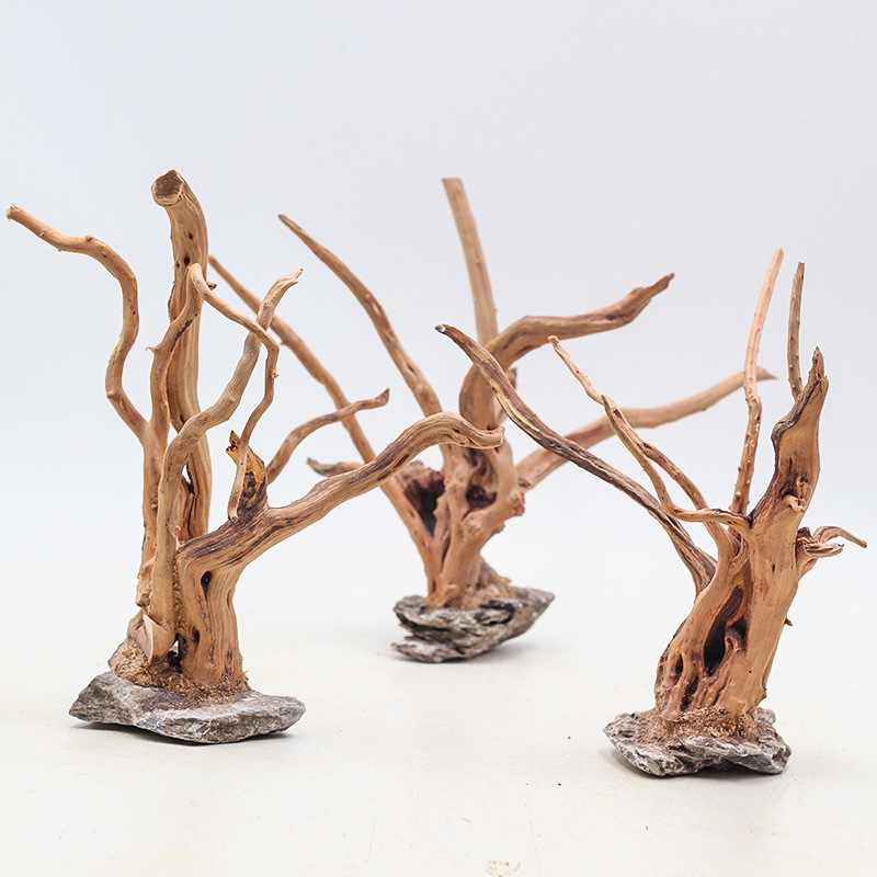 Marine Aquarium For Sale - 1PC Aquarium Landschaftsbau Holz Ornamente Baum