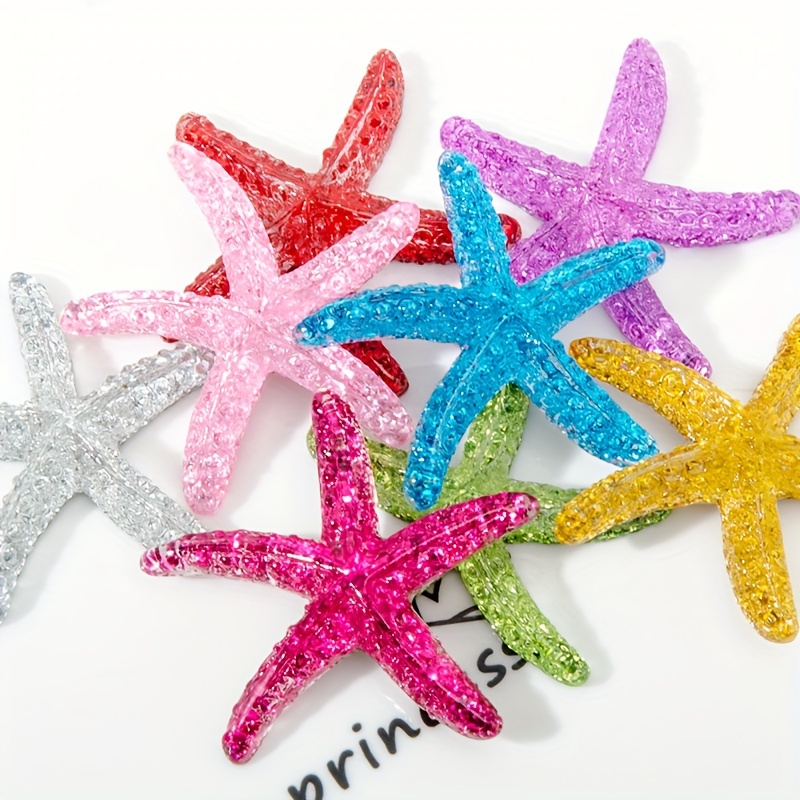 Marine Aquarium Hobby - 10 Stück 1,57 Zoll große Seestern-Ornamente