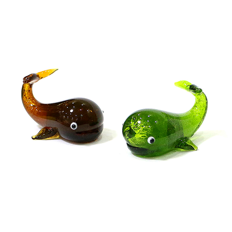 Murano Glas Wal Miniatur Statu – Marine Aquarium Home Bewertung und Preis