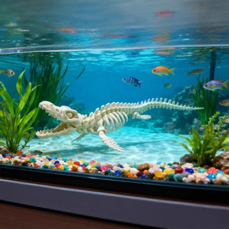 1 Stück Dinosaurier-Skelett-Mo – Marine Aquarium Home Bewertung und Preis