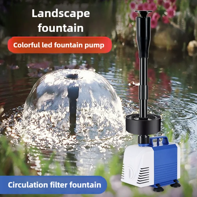 110V 220V Fischteich Brunnenpu – Marine Aquarium Water Bewertung und Preis