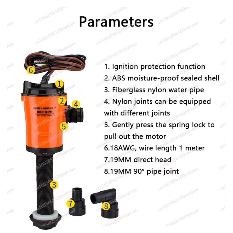 12V DC 800GPH Tauchpumpe Sauer – Marine Aquarium Water Bewertung und Preis