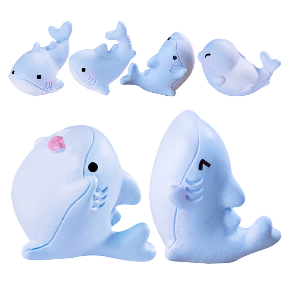 6 Stück Niedliche Mini-Hai-Fig – Marine Aquarium Home Bewertung und Preis